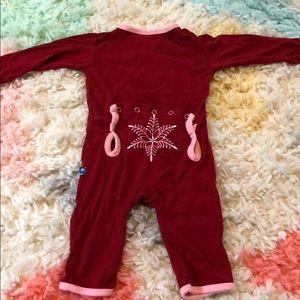 Kickee snowflake coverall